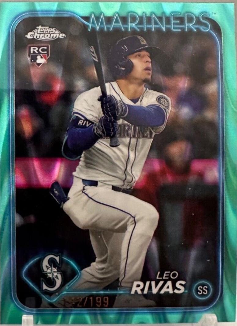 Leo Rivas [Aqua RayWave Refractor] #USC76
