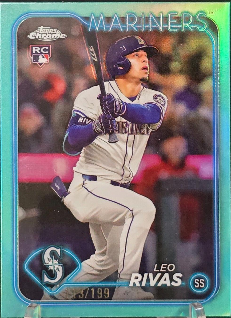 Leo Rivas [Aqua Refractor] #USC76