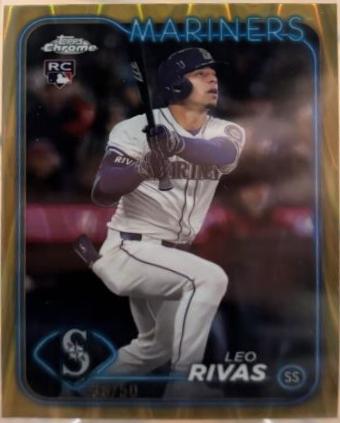 Leo Rivas [Gold RayWave Refractor] #USC76