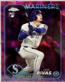 Leo Rivas [Magenta Purple Lava Lamp Refractor] #USC76