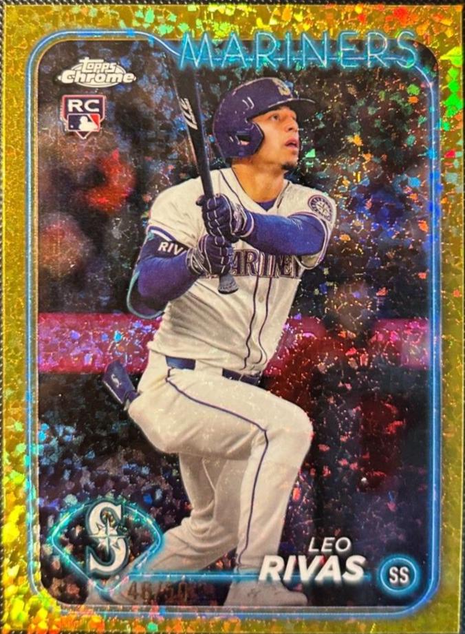 Leo Rivas [Mini-Diamonds Gold Refractor] #USC76