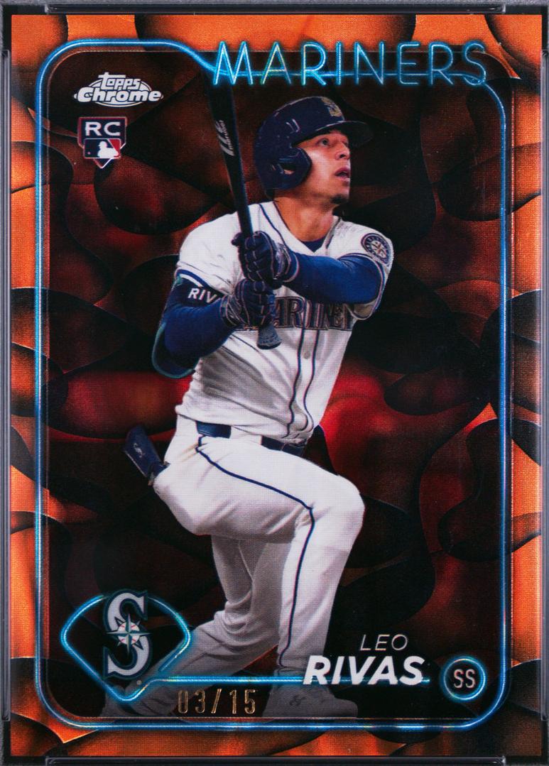 Leo Rivas [Orange Black Lava Lamp Refractor] #USC76
