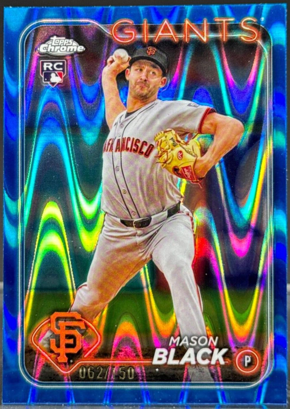 Mason Black [Blue RayWave Refractor] #USC121