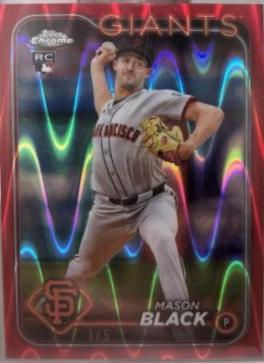 Mason Black [Red RayWave Refractor] #USC121