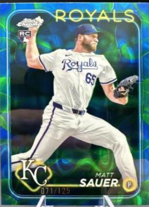 Matt Sauer [Blue Green Lava Lamp Refractor] #USC155