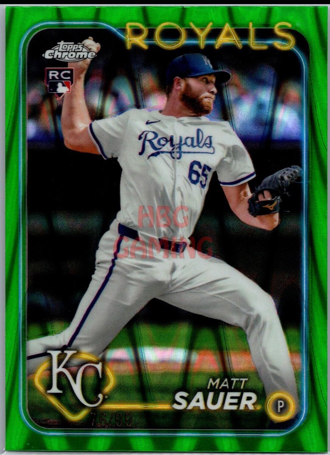 Matt Sauer [Green RayWave Refractor] #USC155