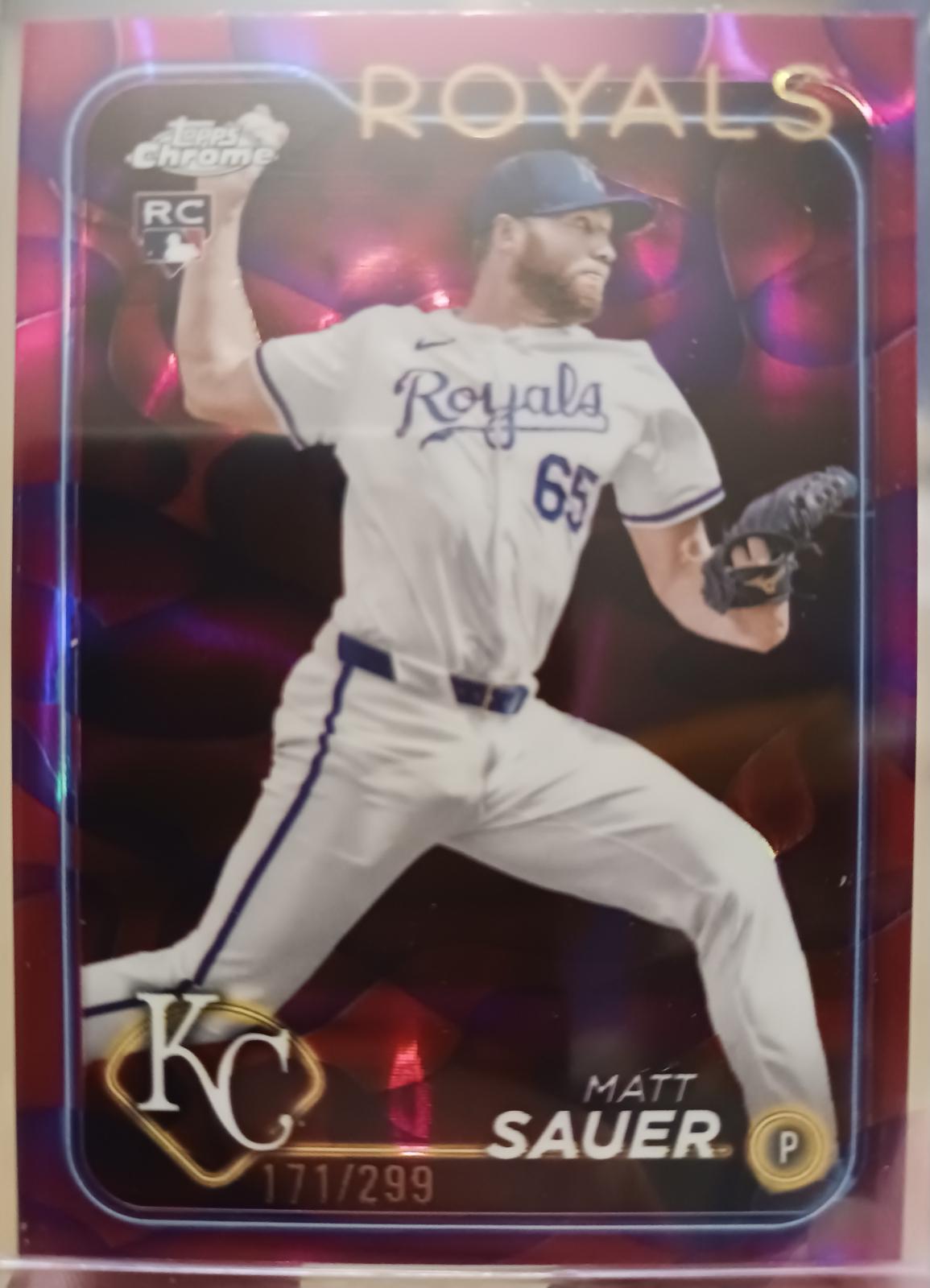 Matt Sauer [Magenta Purple Lava Lamp Refractor] #USC155