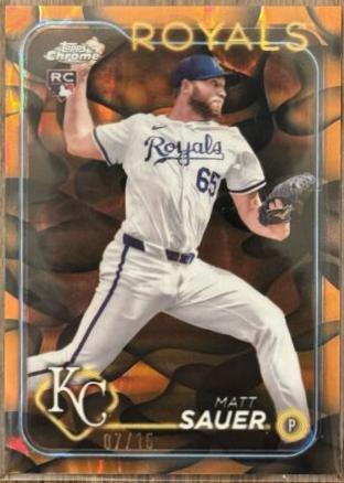 Matt Sauer [Orange Black Lava Lamp Refractor] #USC155