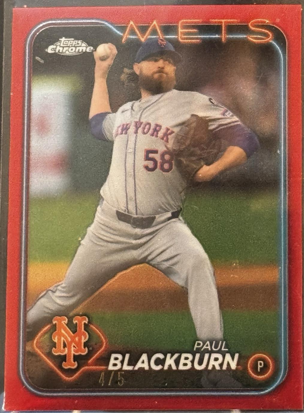 Paul Blackburn [Red Refractor] #USC116