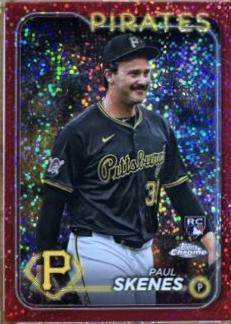 Paul Skenes [Red Speckle Refractor Image Variation] #USC88