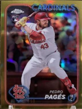 Pedro Pages [Gold Refractor] #USC29