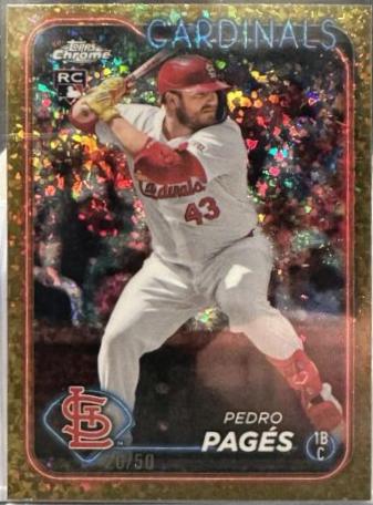 Pedro Pages [Mini-Diamonds Gold Refractor] #USC29