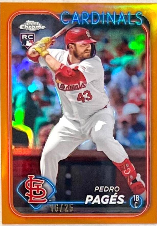 Pedro Pages [Orange Refractor] #USC29