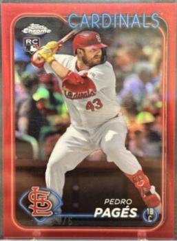 Pedro Pages [Red Refractor] #USC29