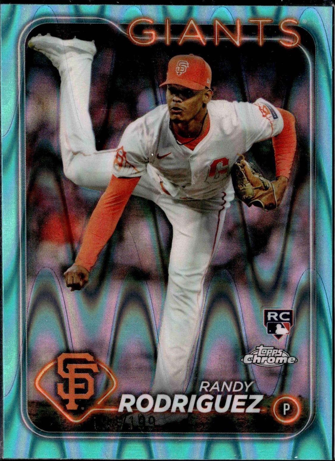 Randy Rodriguez [Aqua RayWave Refractor] #USC106