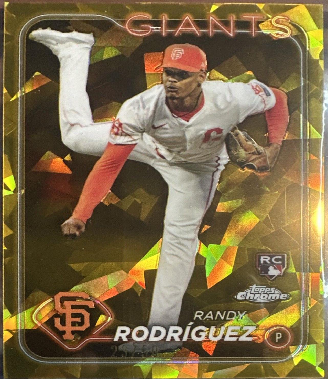 Randy Rodriguez [Mini-Diamonds Gold Refractor] #USC106