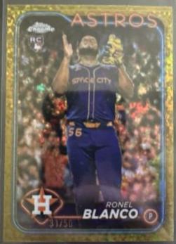 Ronel Blanco [Mini-Diamonds Gold Refractor] #USC125