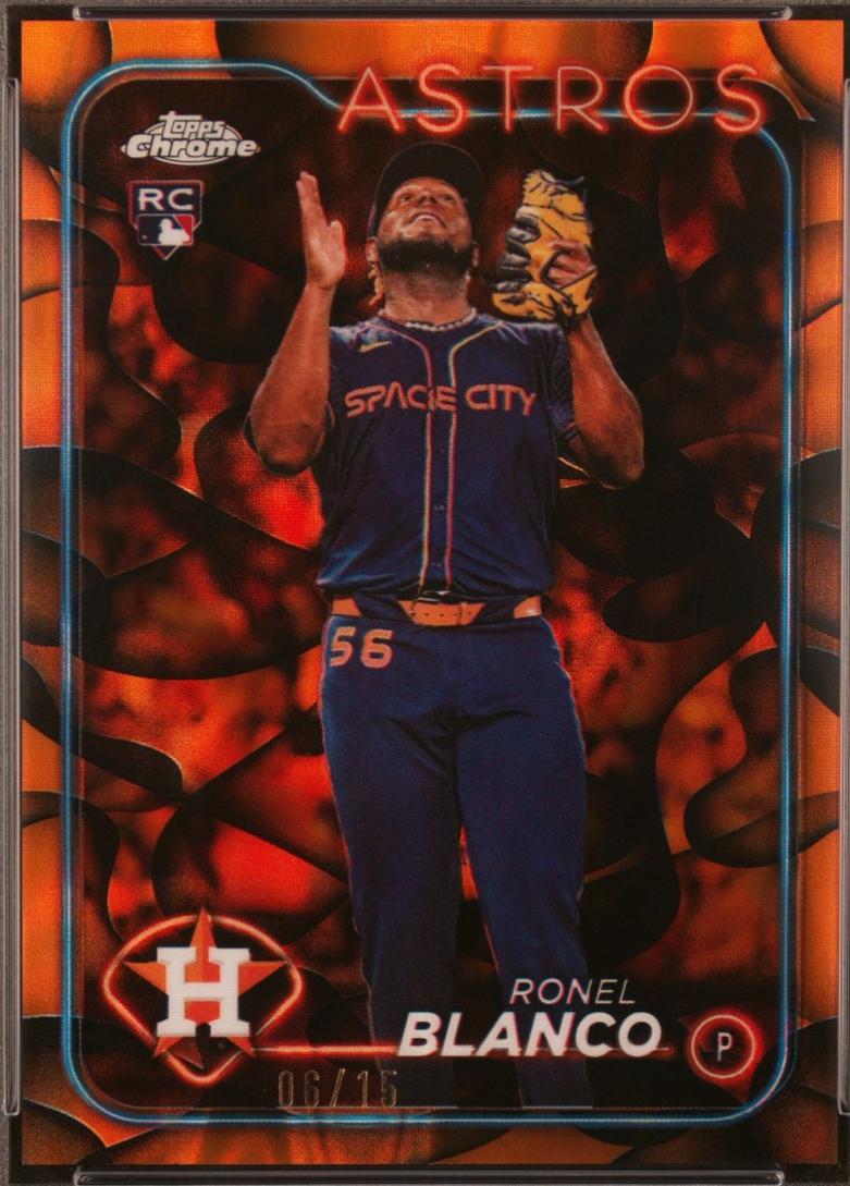 Ronel Blanco [Orange Black Lava Lamp Refractor] #USC125