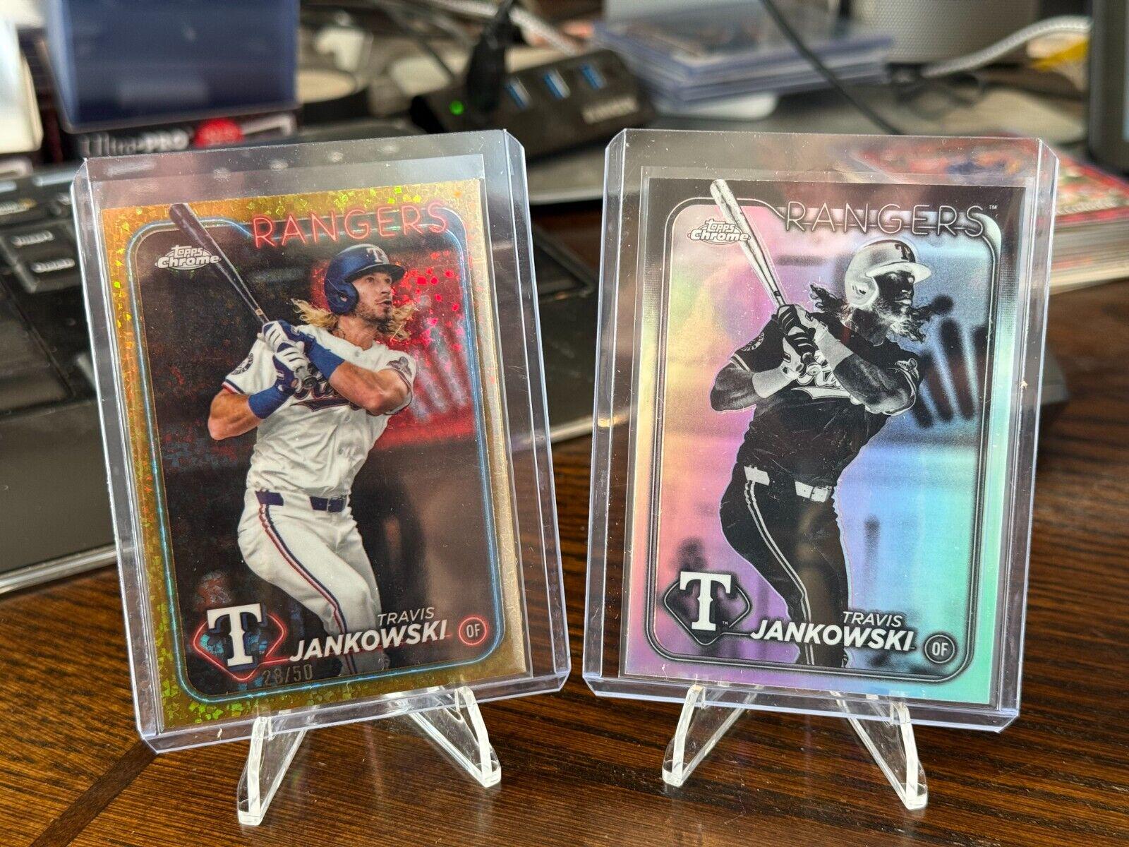 Travis Jankowski [Mini-Diamonds Gold Refractor] #USC151