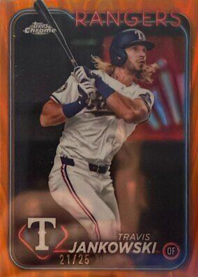 Travis Jankowski [Orange RayWave Refractor] #USC151