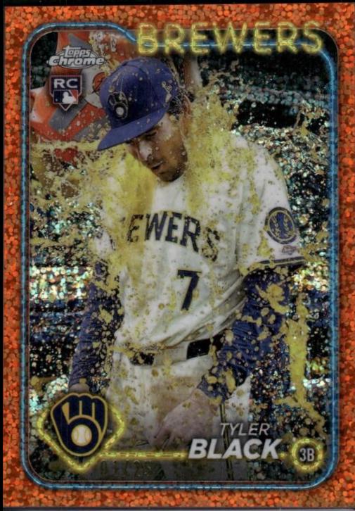 Tyler Black [Orange Speckle Refractor Image Variation] #USC174