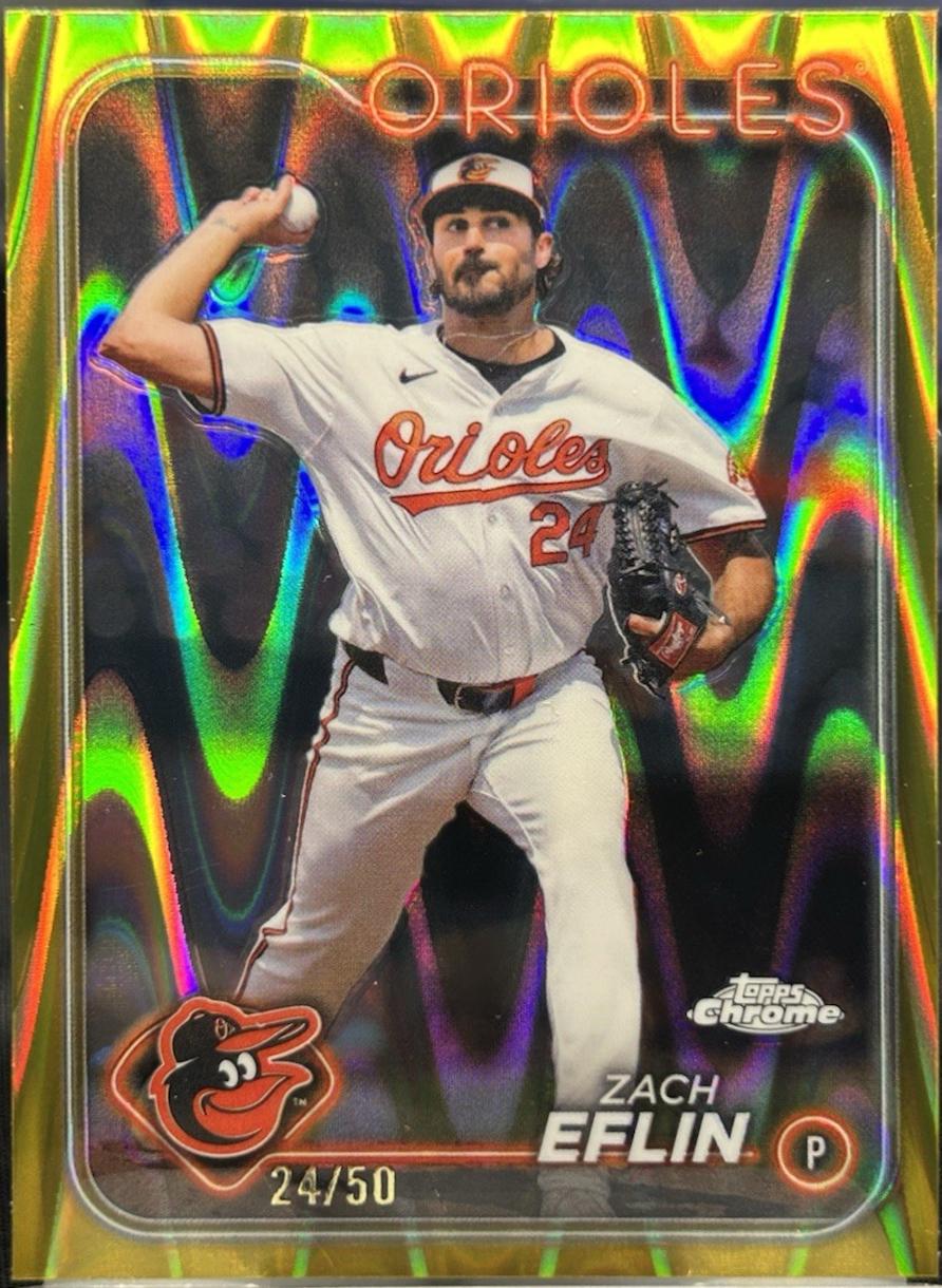 Zach Eflin [Gold RayWave Refractor] #USC10