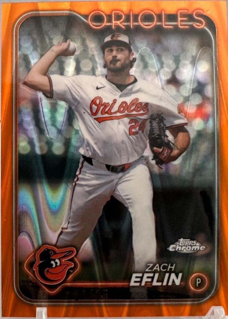 Zach Eflin [Orange RayWave Refractor] #USC10