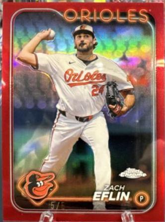 Zach Eflin [Red Refractor] #USC10
