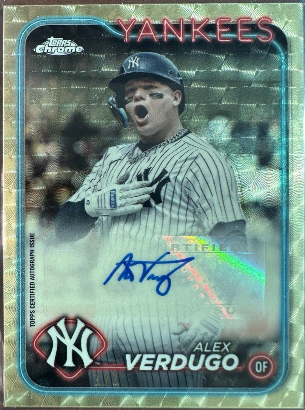 Alex Verdugo [Superfractor] #AC-AV
