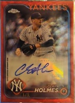 Clay Holmes [Red Wave Refractor] #AC-CHO