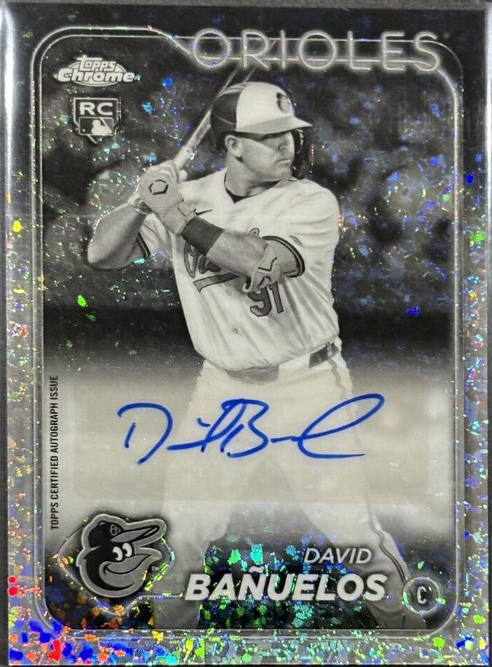 David Banuelos [Black White Mini-Diamond Refractor] #AC-DB