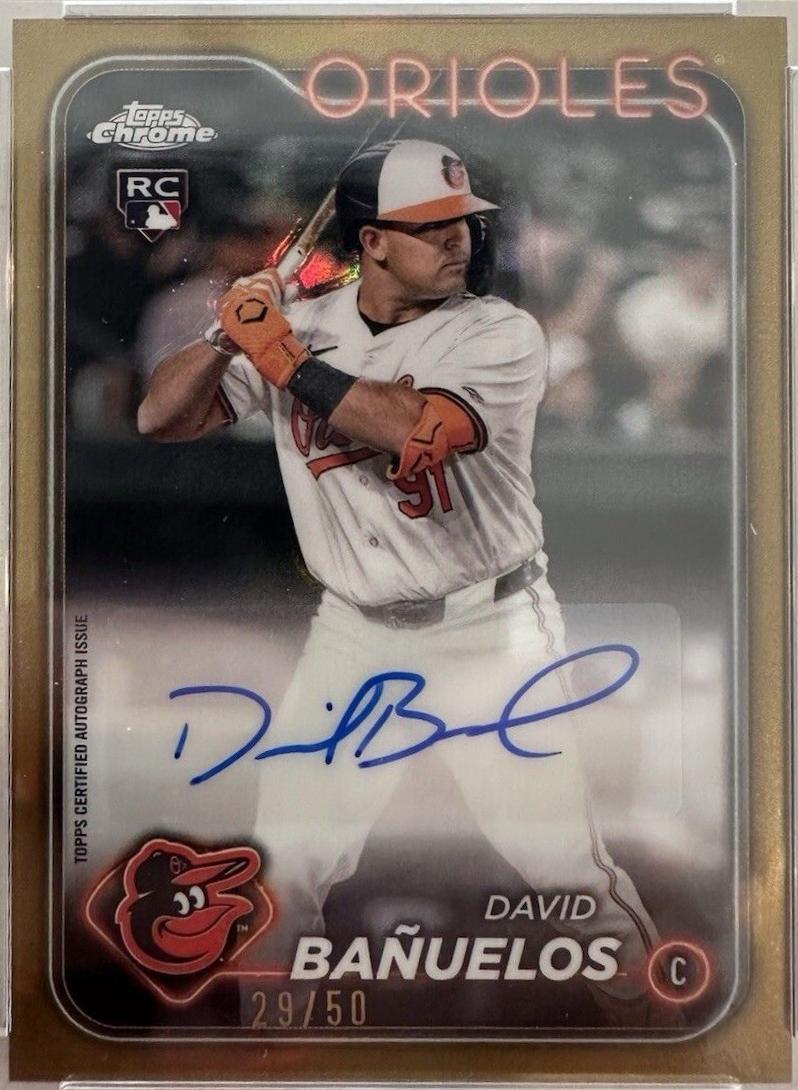 David Banuelos [Gold Refractor] #AC-DB