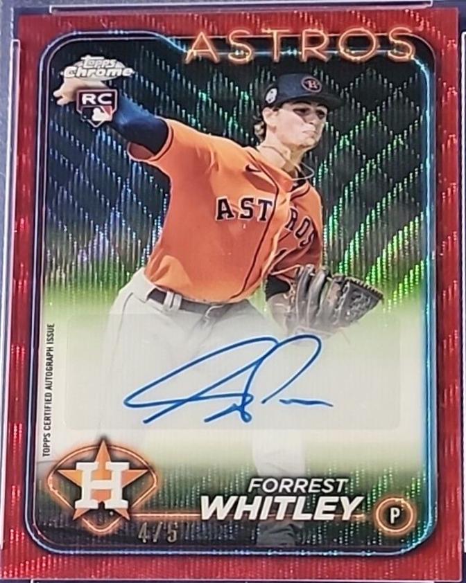 Forrest Whitley [Red Wave Refractor] #AC-FWH