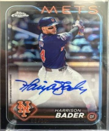 Harrison Bader [Black Refractor] #AC-HB