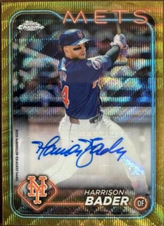 Harrison Bader [Gold Refractor] #AC-HB