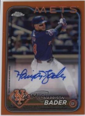Harrison Bader [Orange Refractor] #AC-HB