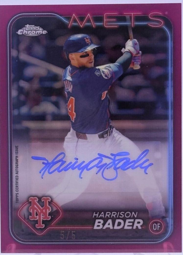 Harrison Bader [Red Refractor] #AC-HB