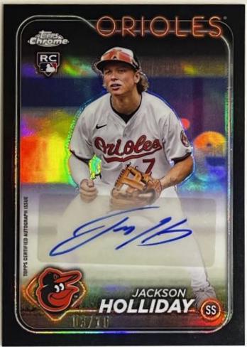Jackson Holliday [Black Refractor] #AC-JH