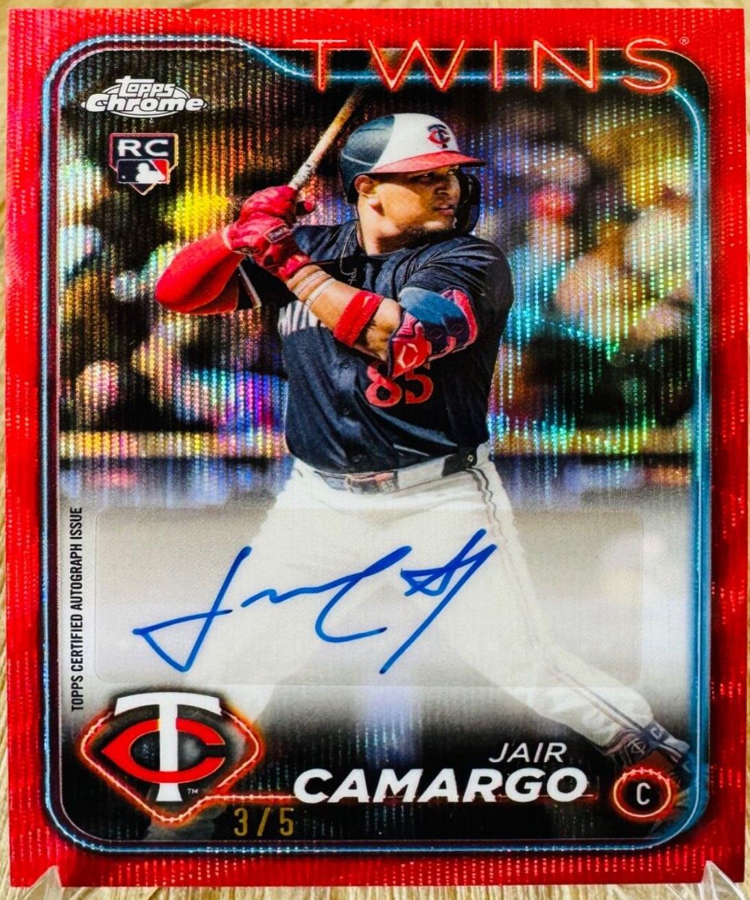 Jair Camargo [Red Wave Refractor] #AC-JAC