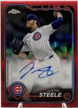 Justin Steele [Red Refractor] #AC-JST
