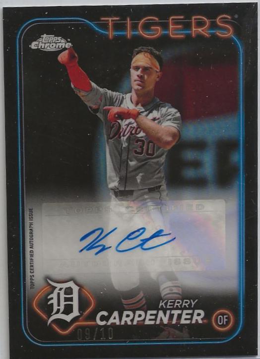 Kerry Carpenter [Black Refractor] #AC-KCA