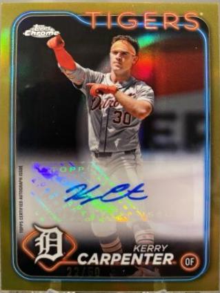 Kerry Carpenter [Gold Refractor] #AC-KCA
