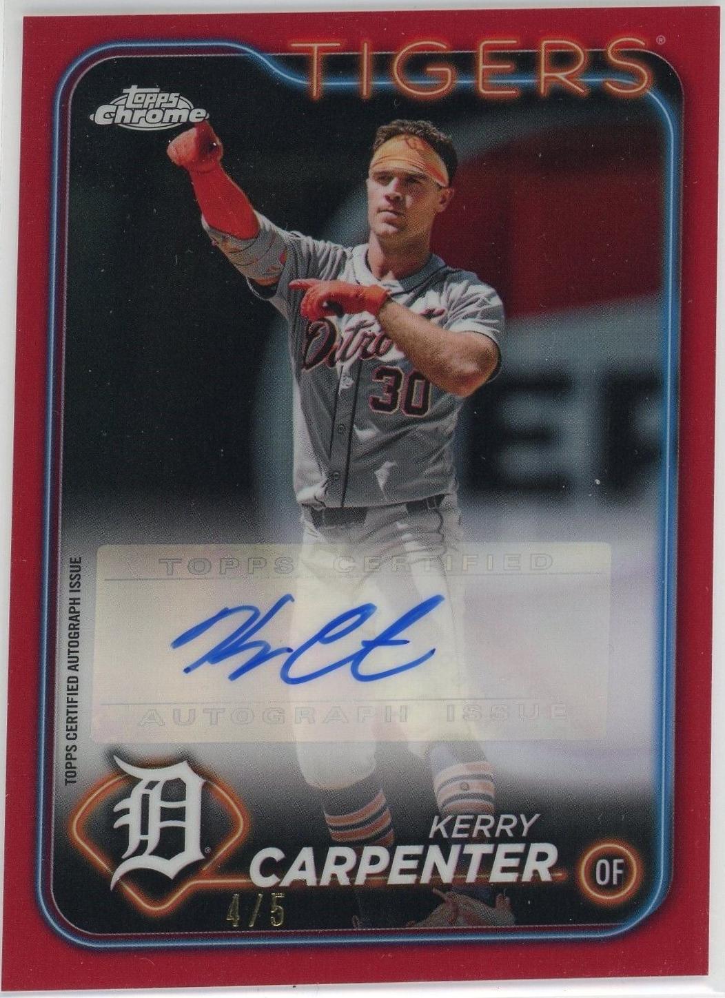 Kerry Carpenter [Red Refractor] #AC-KCA
