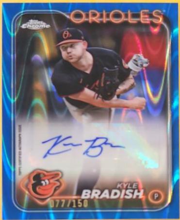 Kyle Bradish [Blue RayWave Refractor] #AC-KB