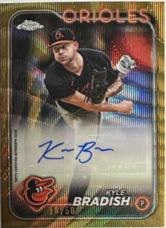 Kyle Bradish [Gold Wave Refractor] #AC-KB
