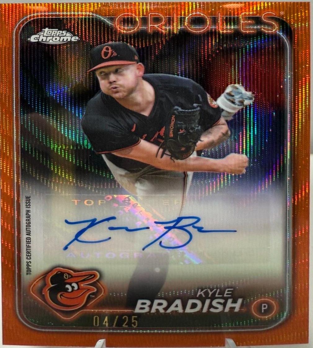 Kyle Bradish [Orange Wave Refractor] #AC-KB