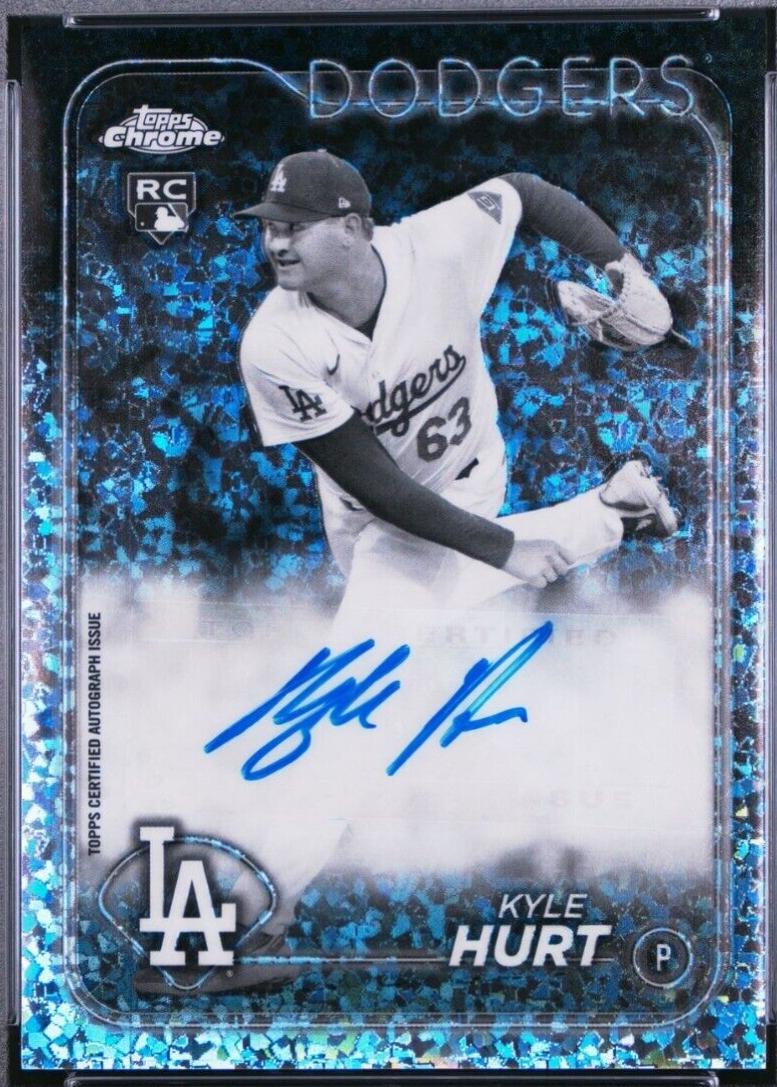 Kyle Hurt [Black White Mini-Diamond Refractor] #AC-KHU