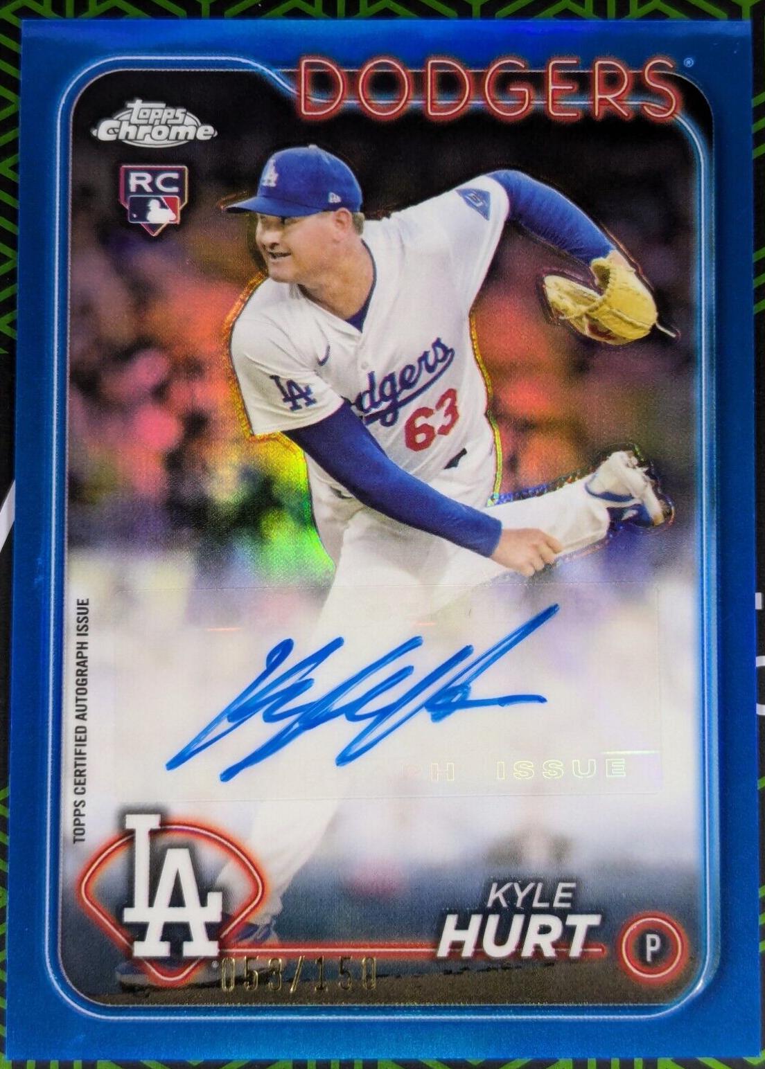 Kyle Hurt [Blue Refractor] #AC-KHU