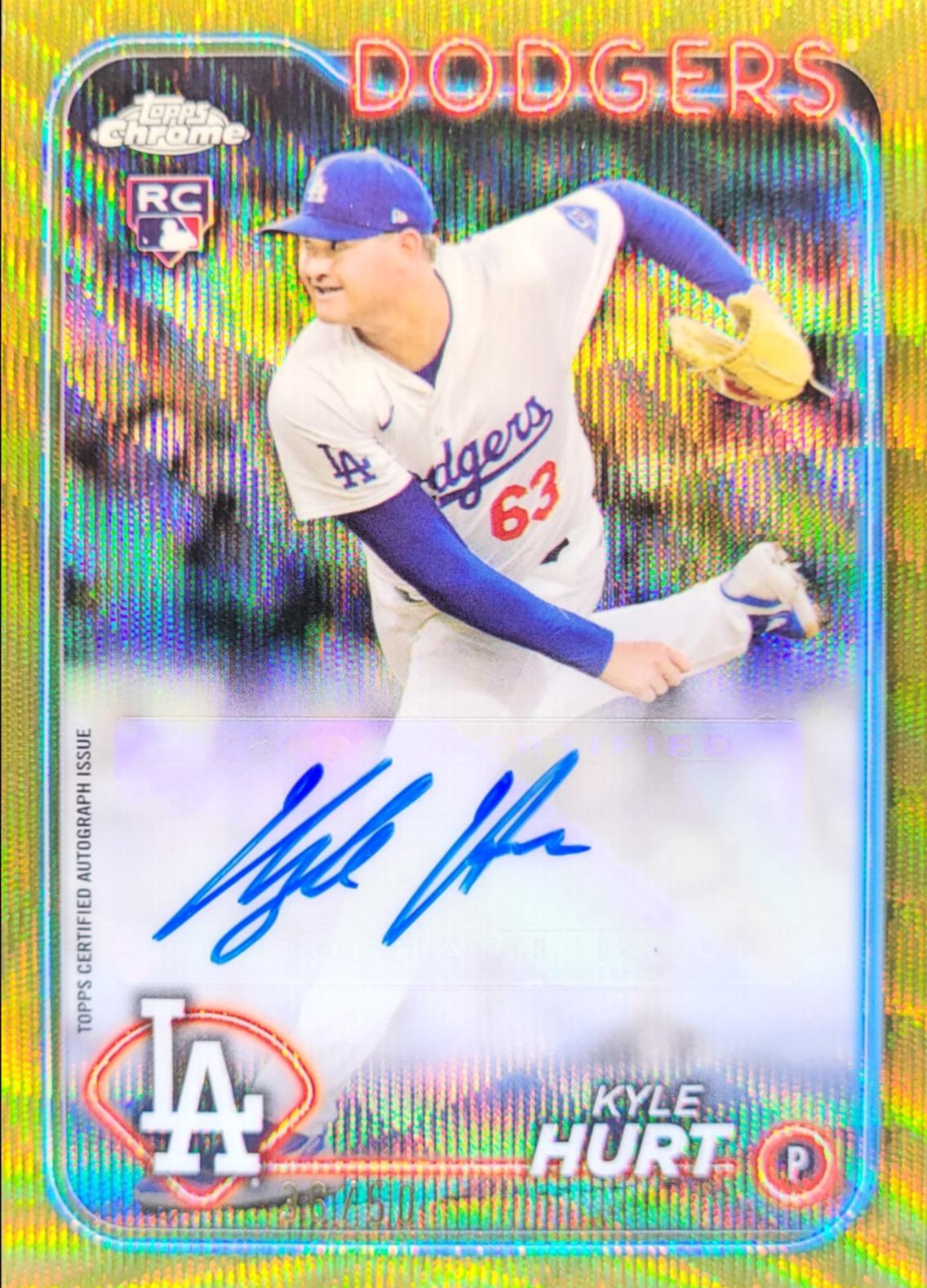 Kyle Hurt [Gold Wave Refractor] #AC-KHU