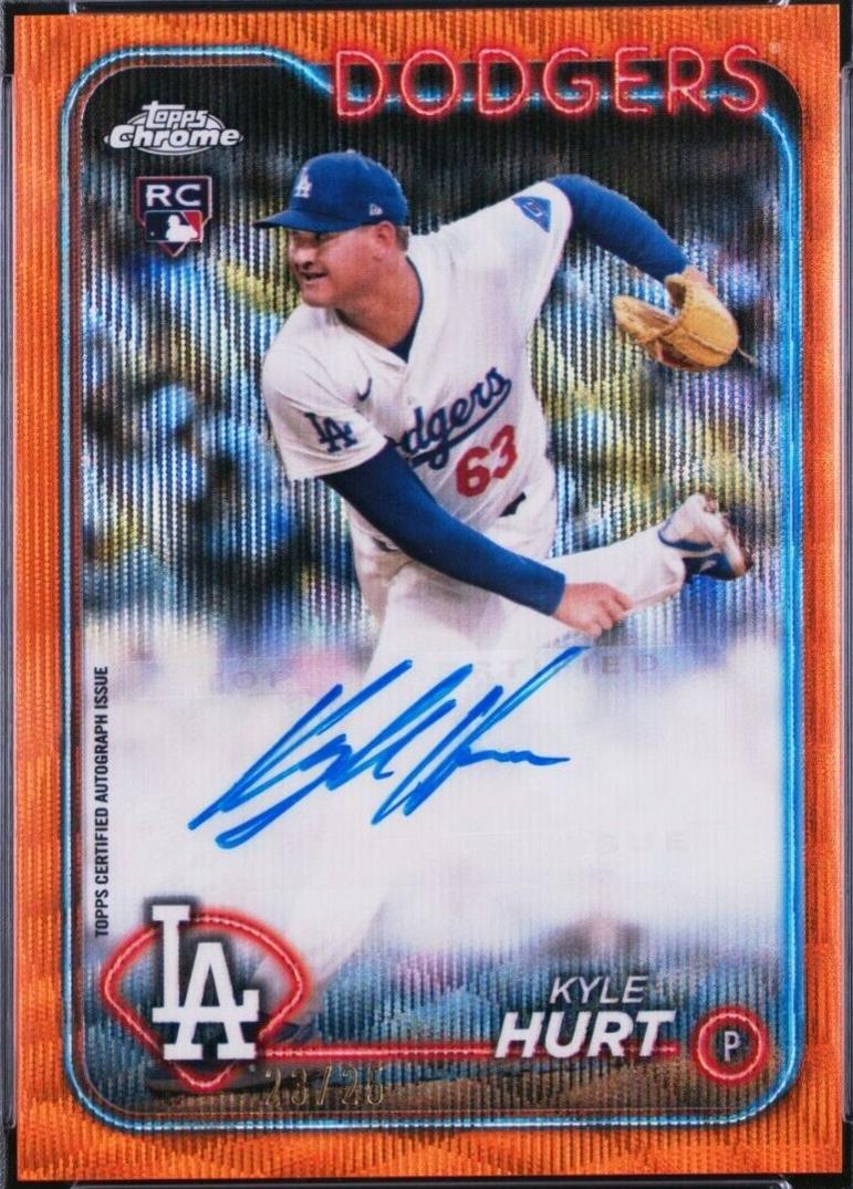 Kyle Hurt [Orange Wave Refractor] #AC-KHU